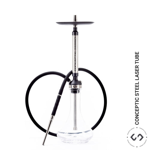 Conceptic Hookah Steel (with base - Hookah Junkie