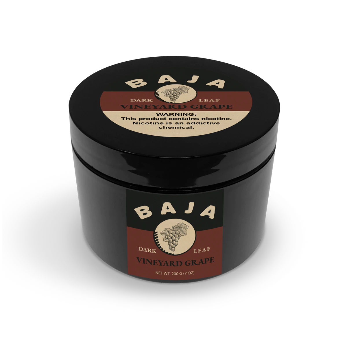 BAJA HOOKAH TOBACCO DARK LEAF 200G - Hookah Junkie