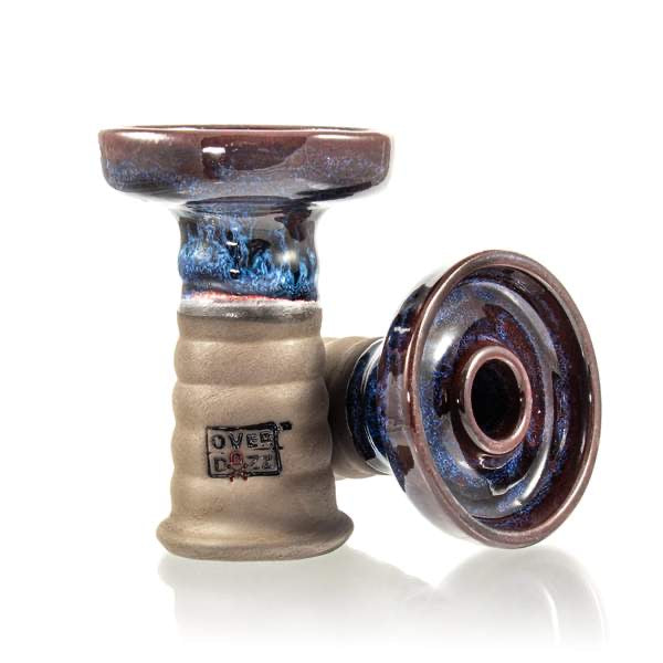 Overdozz Premium Phunnel Bowl G2-B Black Clay - Space - Hookah Junkie