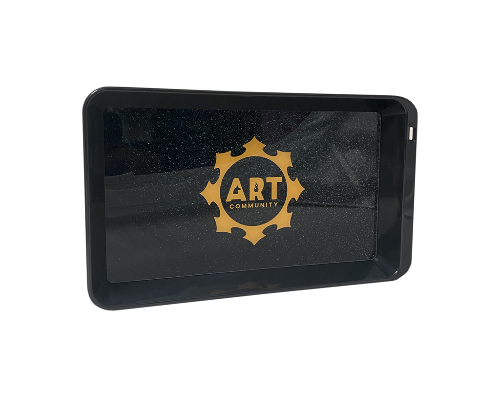 ART Community Hookah Packing Tray (Alpaca•Regal•Tangiers) L.E.D. Mini Glow Tray - Hookah Junkie