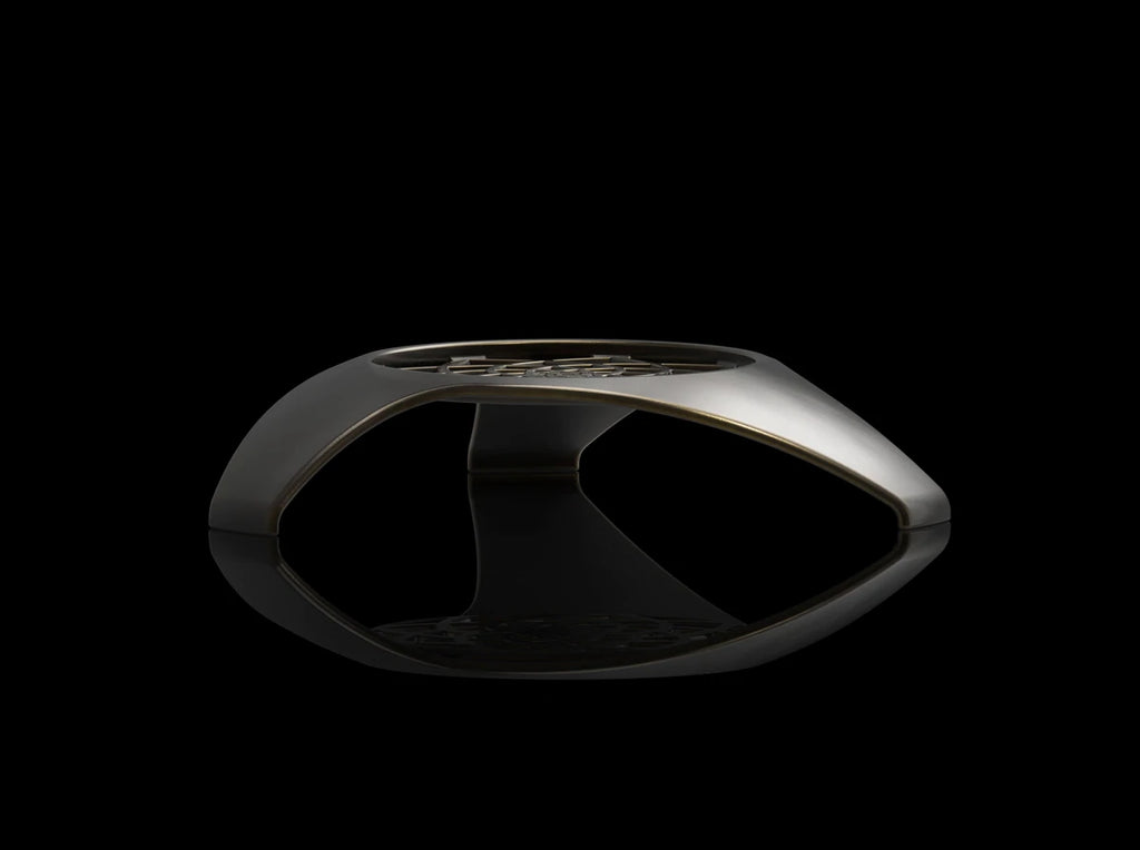 Aeras Bronze Lace Charcoal Holder And Ash Tray - Hookah Junkie