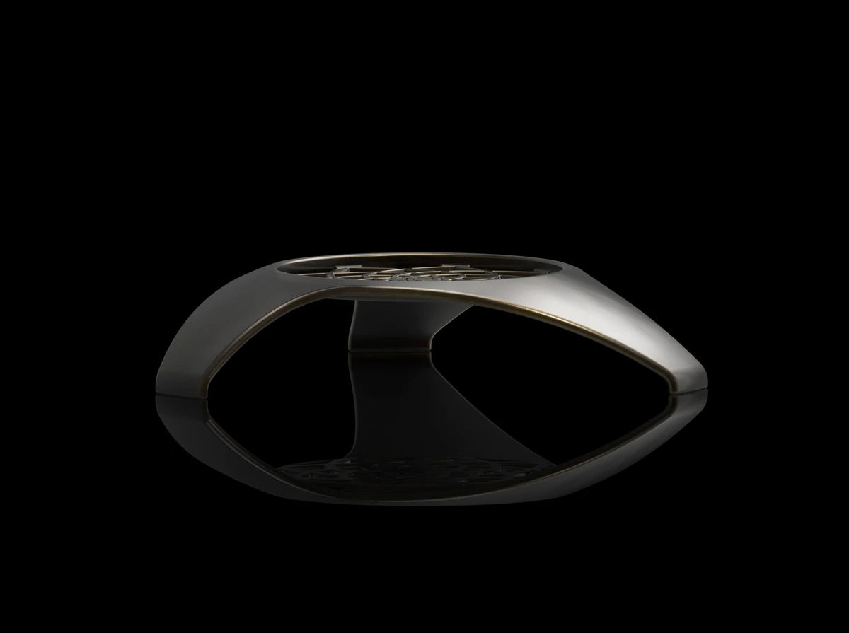 Aeras Bronze Lace Charcoal Holder And Ash Tray - Hookah Junkie