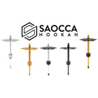 SAOCCA HOOKAH (STEM AND TRAY ONLY - Hookah Junkie