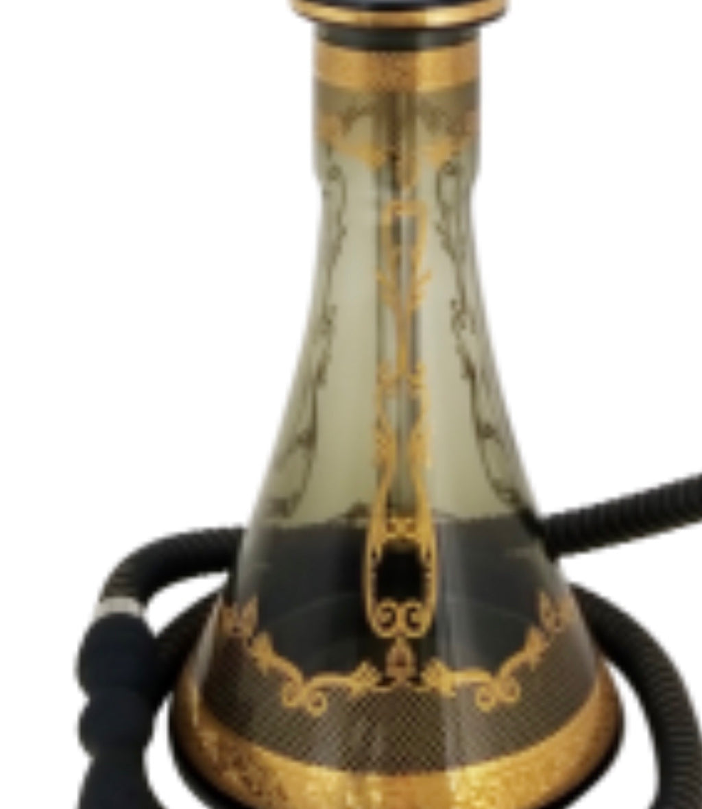Pharaoh's Palm Glass Base - Hookah Junkie