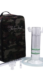 Heavy Hitter Double Dragon Glass Hookah - Hookah Junkie