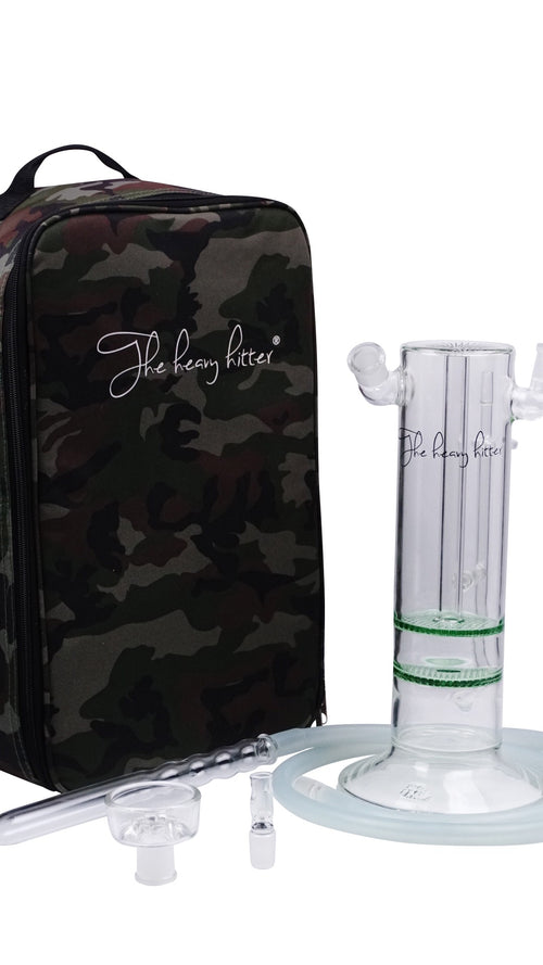 Heavy Hitter Double Dragon Glass Hookah