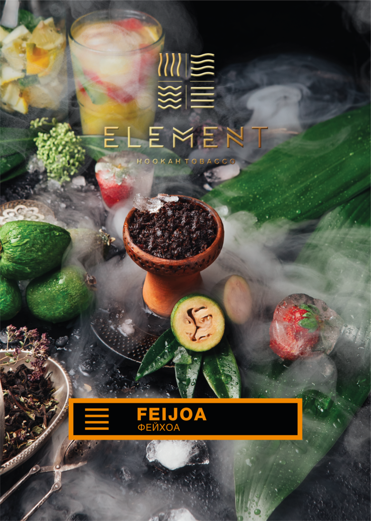 ELEMENT Tobacco EARTH LINE 40G - Hookah Junkie