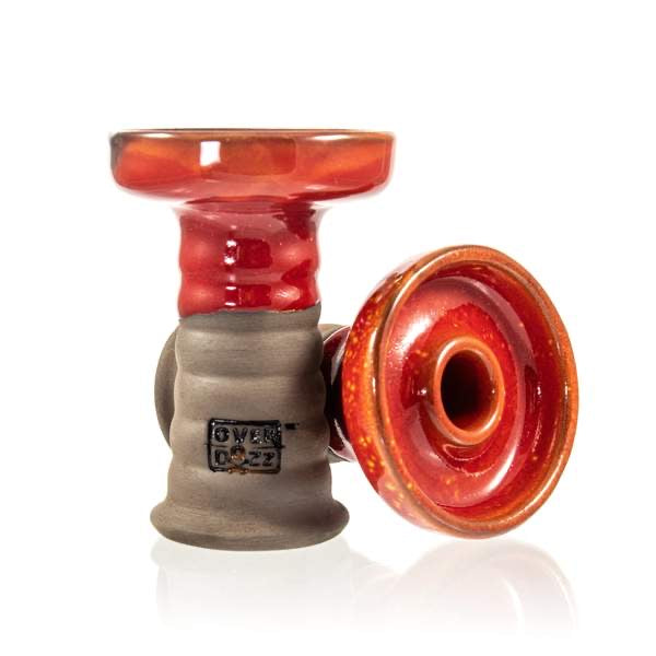 Overdozz Premium Phunnel Bowl G2-B Black Clay - Lava - Hookah Junkie