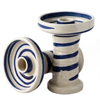 The VHS Vanilla Harmony Swirl Hookah Bowl - Hookah Junkie