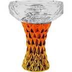Diamond Bowl - Glass/Ceramic Bowl - Hookah Junkie