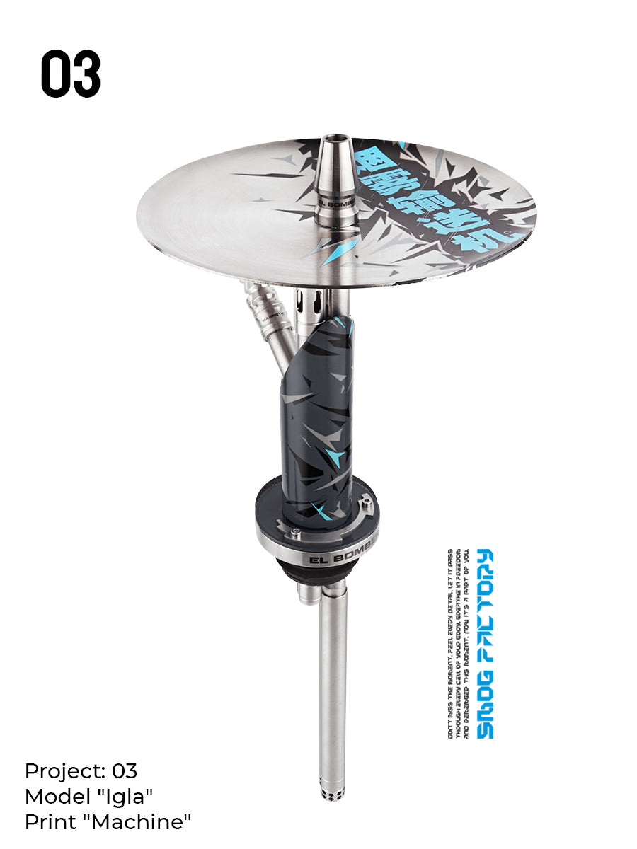 El Bomber Hookah - Hookah Junkie