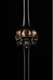 Maklaud Skeleton ( black/gold) Hookah - Hookah Junkie