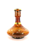 UFO BohemianCzech Republic Base with 24K Gold Filigree - Hookah Junkie