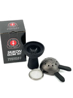 Amy Glassi Globe Set  With Silicone  Bowl - Hookah Junkie