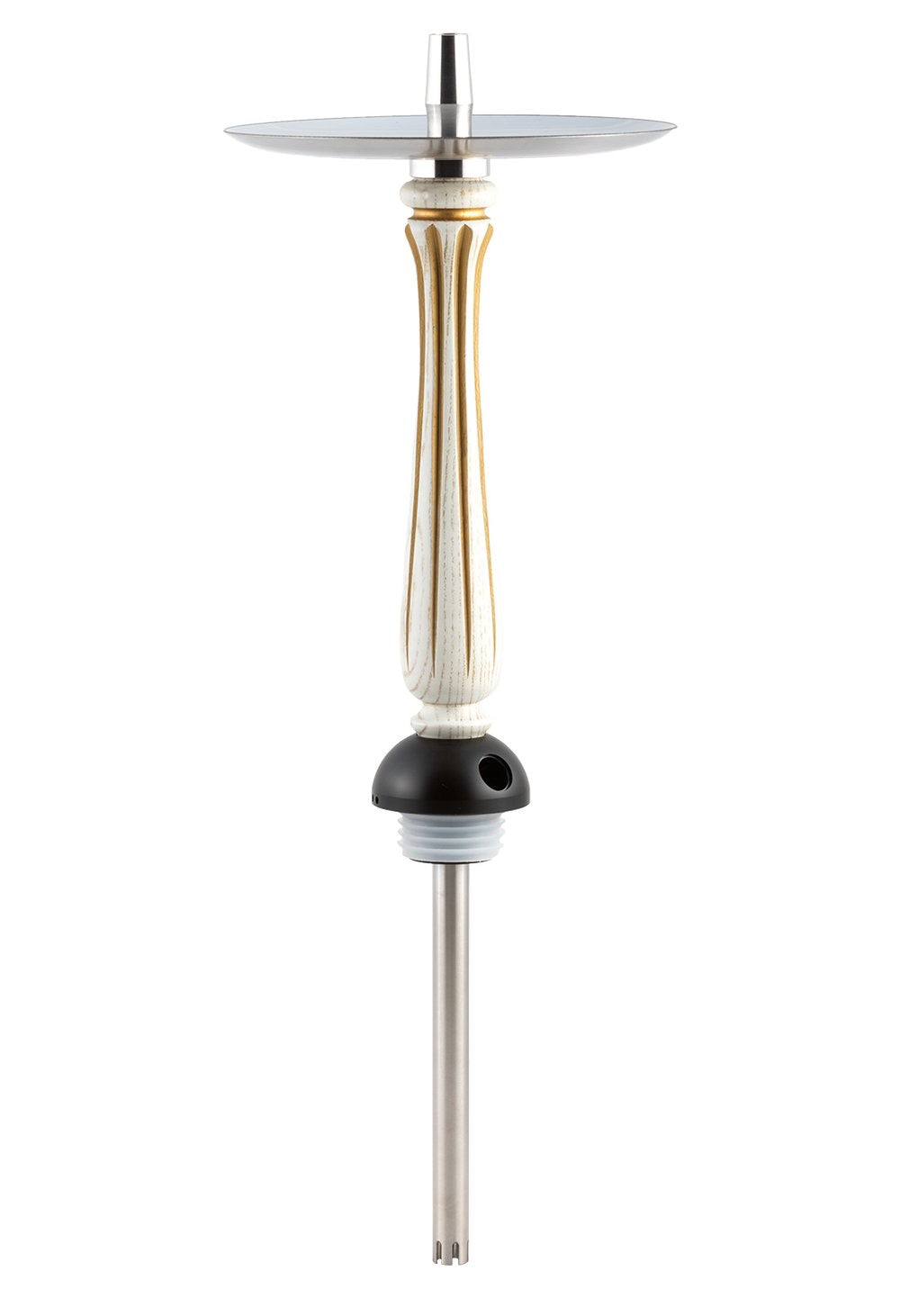 Werkbund Hookah - Lumos White Gold Stem and Hose - Hookah Junkie