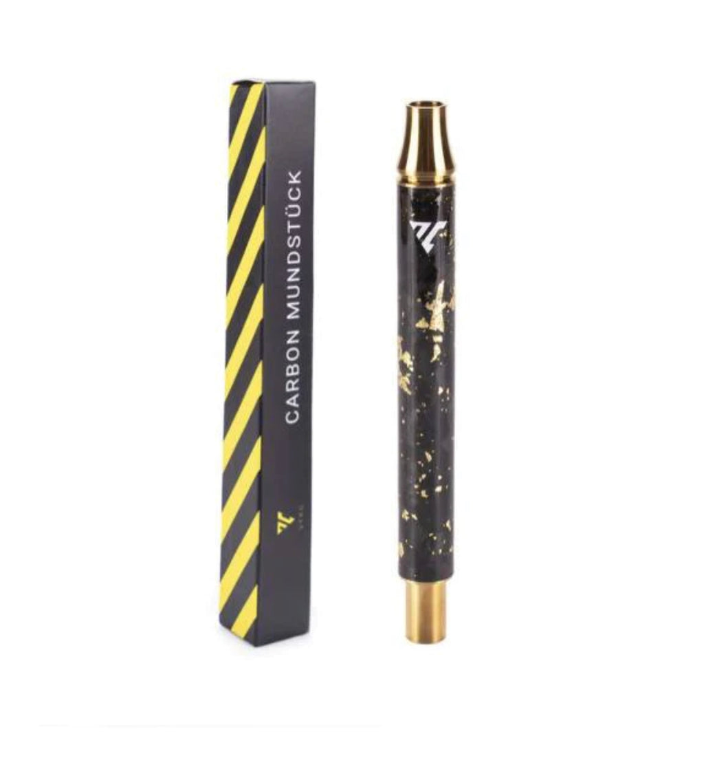 AEON VYRO 17CM CARBON MOUTHPIECE HOSE HANDLE - Hookah Junkie