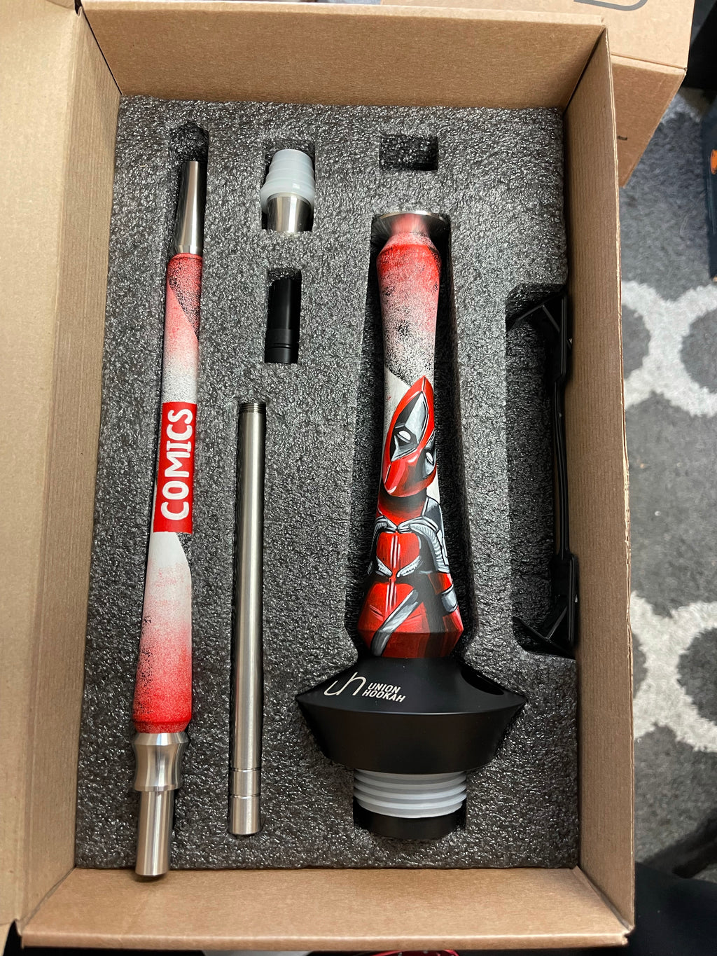 UNION Comic HOOKAH Stem - Hookah Junkie