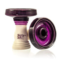 Overdozz Premium Phunnel Bowl G1 (Starbuzz Nar Compatible) - Purple Over White Clay - Hookah Junkie