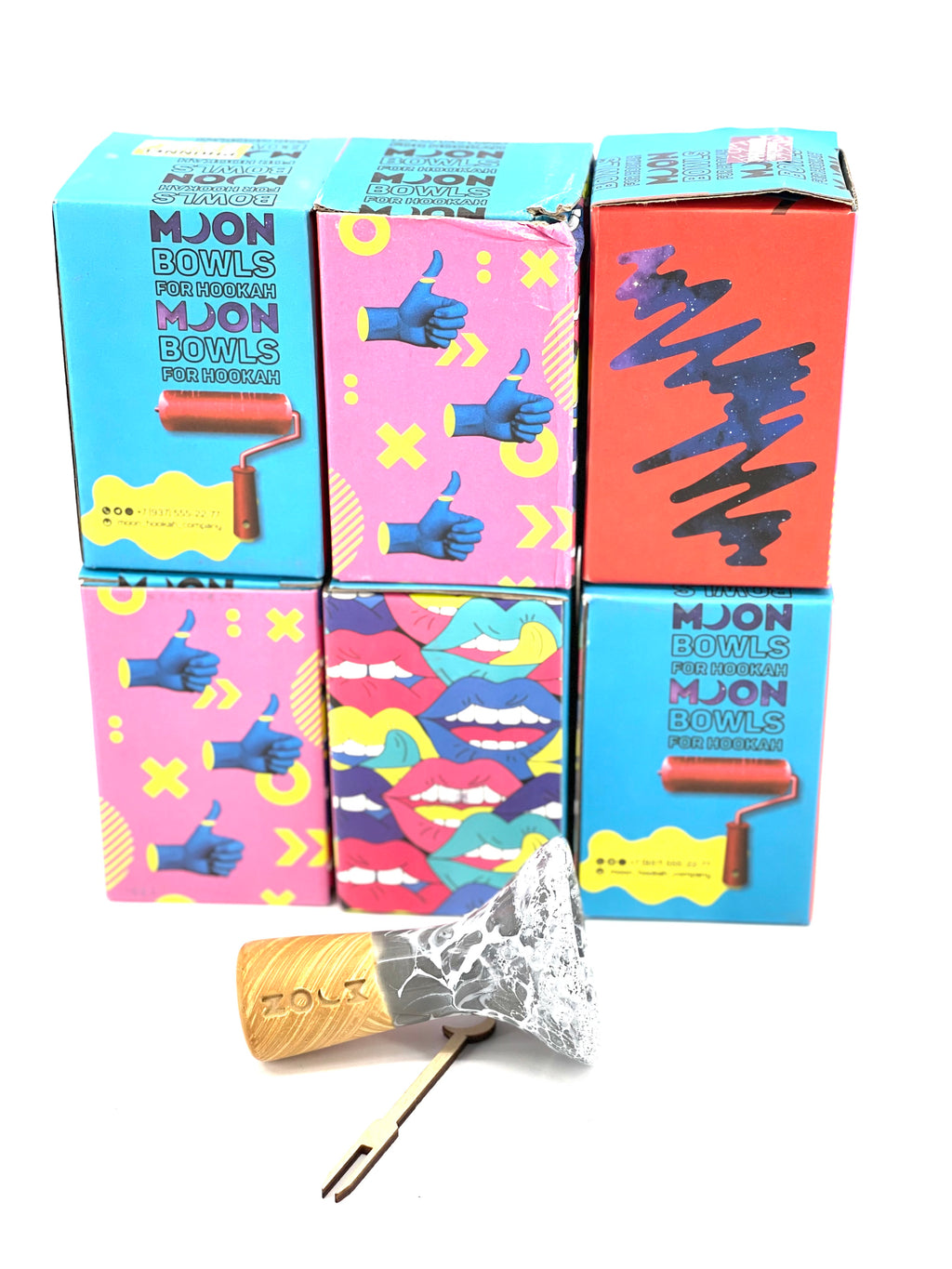 Moon Bowl Phunnel Glazed - Hookah Junkie