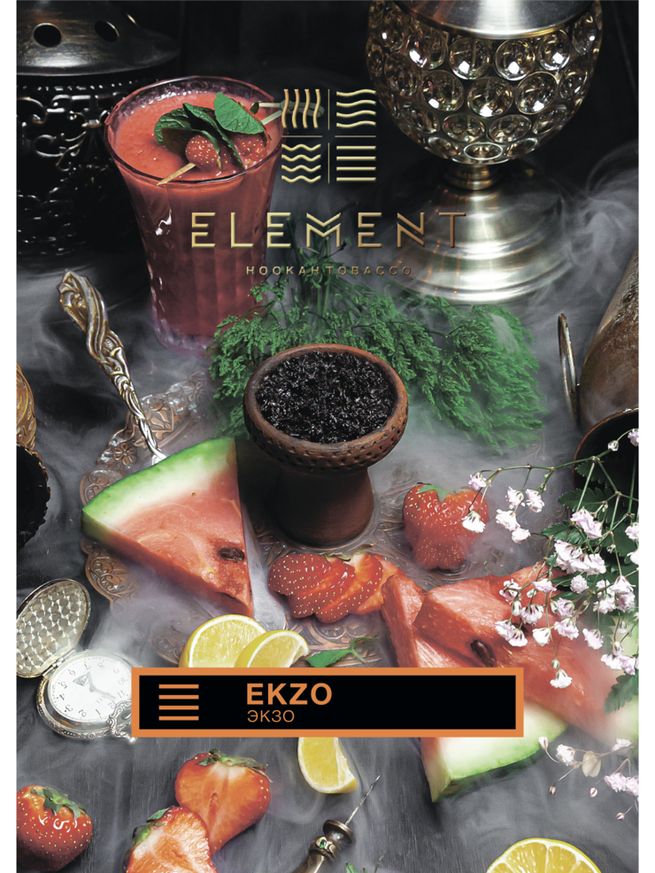 ELEMENT Tobacco EARTH LINE 40G - Hookah Junkie