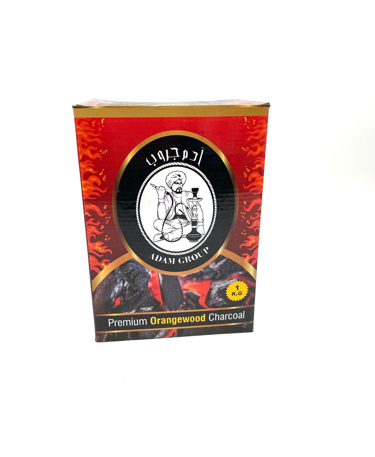 Natural Orange Wood Charcoal - Hookah Junkie