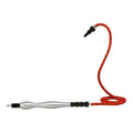 MYA Saray Large Rubber/Aluminum Handle Hose - Hookah Junkie