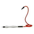 MYA Saray Large Rubber/Aluminum Handle Hose - Hookah Junkie