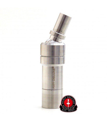 AMY DELUXE "UNIVERSAL" STAINLESS SALE HOSE ADAPTER - Hookah Junkie