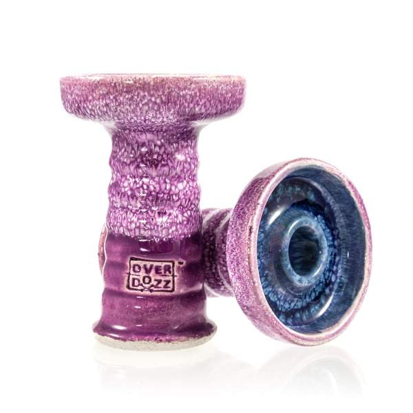 Overdozz Premium Phunnel Bowl G2-W White Clay - Violet - Hookah Junkie