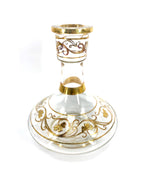 UFO BohemianCzech Republic Base with 24K Gold Filigree - Hookah Junkie