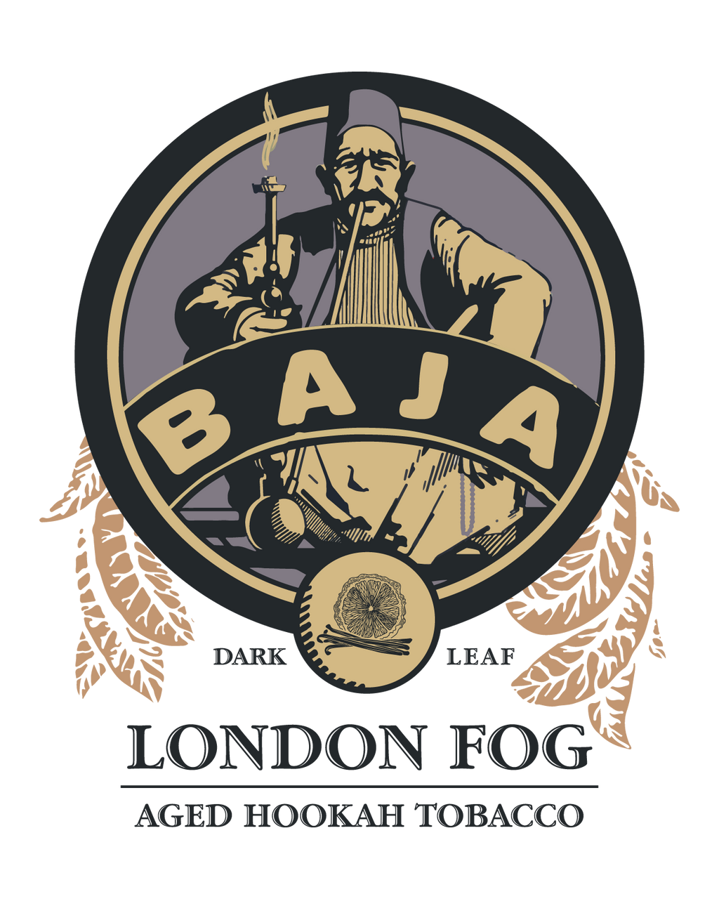 BAJA HOOKAH TOBACCO DARK LEAF 200G - Hookah Junkie