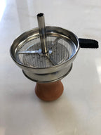 Badcha Head Clay Bowl with Heat Managment Screen - Hookah Junkie