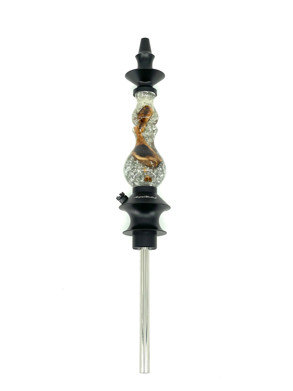 Regal Silver Wine Wood Bishop - Hookah Junkie