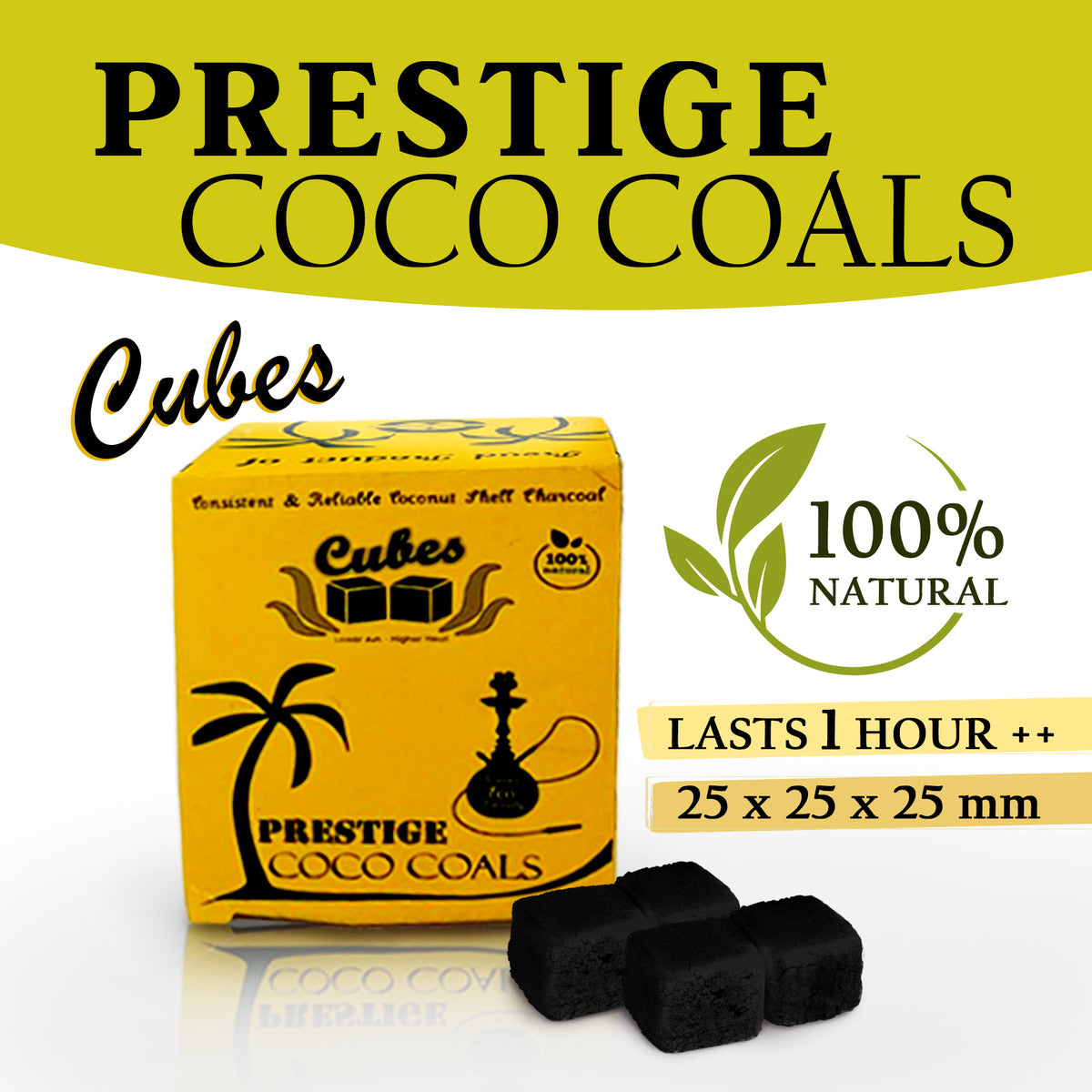 Prestige Coals - Hookah Junkie