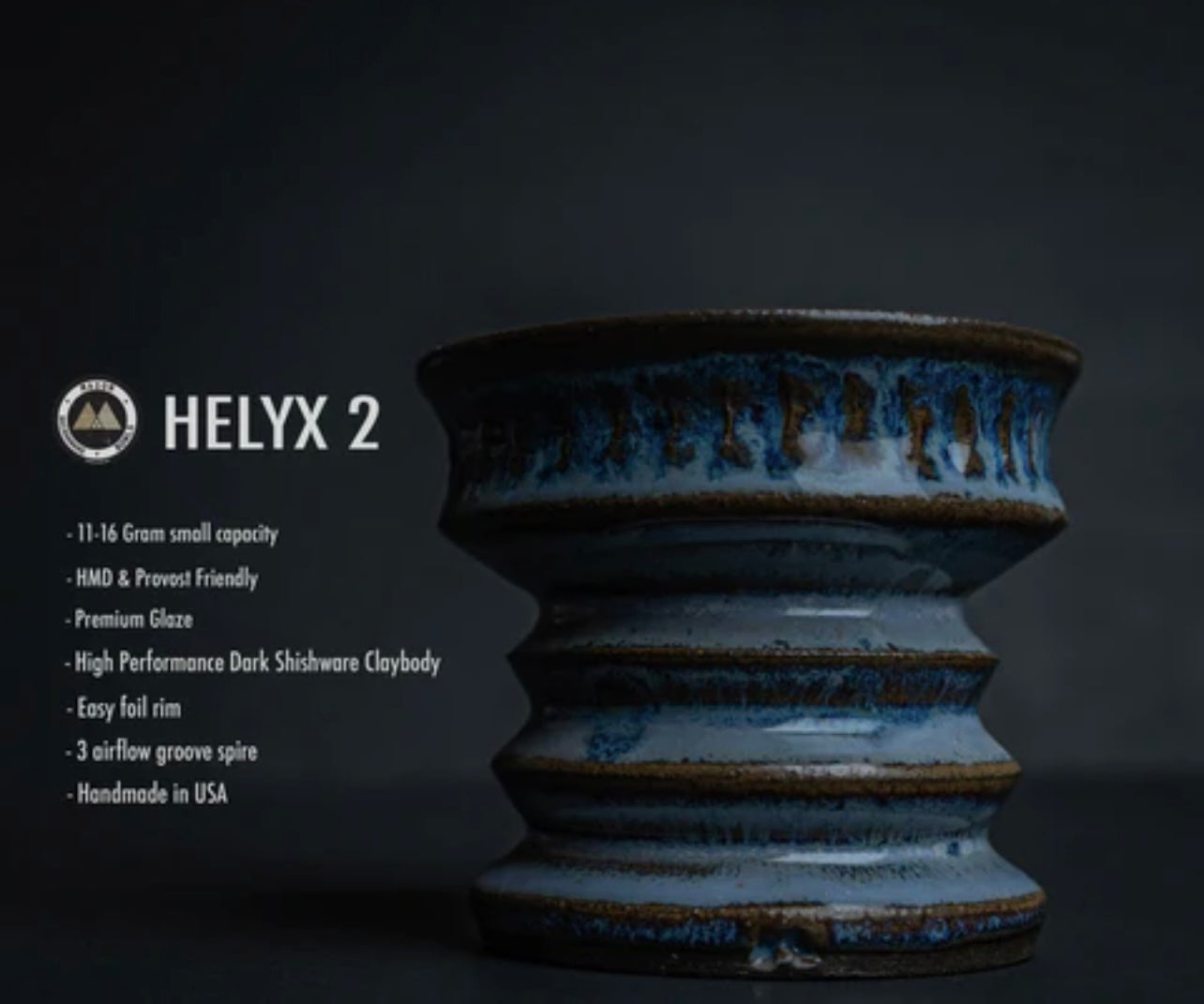 Helyx 2 Shishaware Bowl - Hookah Junkie
