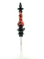 Regal Bishop  Stem Red Gum Seed Swirl - Hookah Junkie