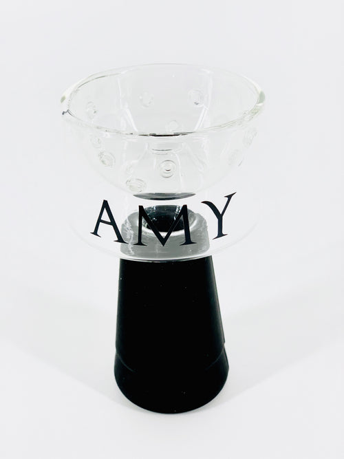 Amy  Deluxe Glass Hookah Bowl - Hookah Junkie