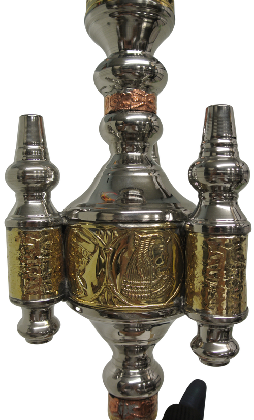 Khalil Mamoon Bahriyah 3 Prong Hookah – view 2
