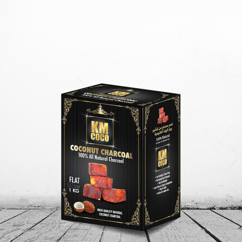 KM COCO COCONUT CHARCOAL 72 PIECES