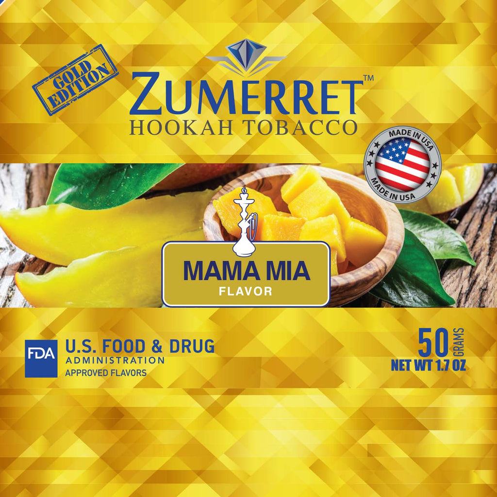 Zumerret Gold Edition 50 grams - Hookah Junkie