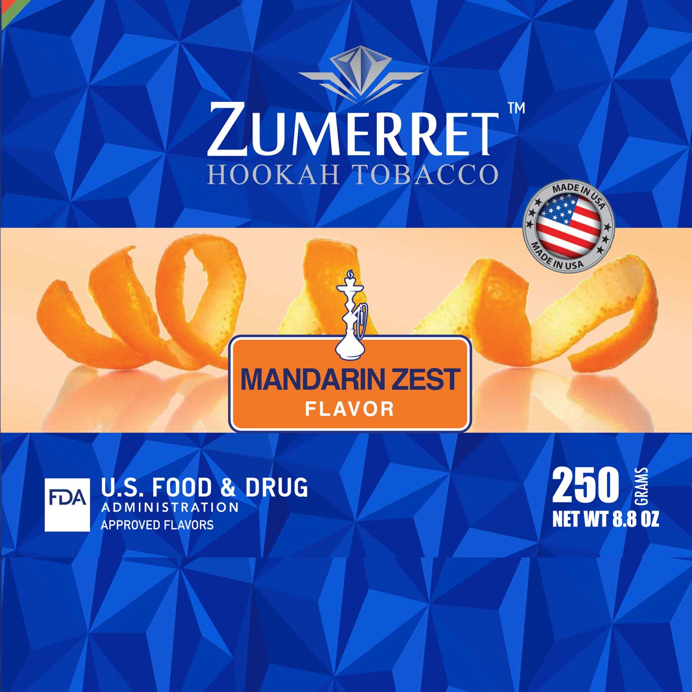Zumerret Blue Edition 250 gram - Hookah Junkie