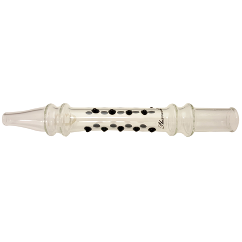 Pharaohs Glass 6mm Mouthtips with Dots - Hookah Junkie