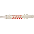 Pharaohs Glass 6mm Mouthtips with Dots - Hookah Junkie