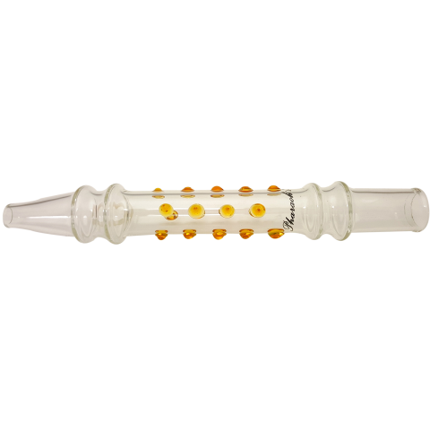 Pharaohs Glass 6mm Mouthtips with Dots - Hookah Junkie