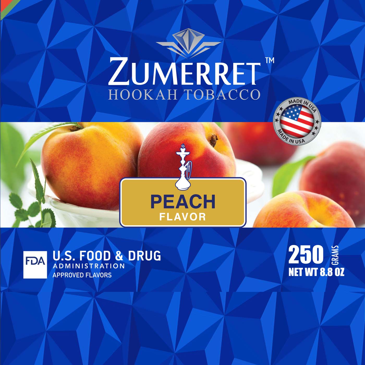 Zumerret Blue Edition 250 gram - Hookah Junkie