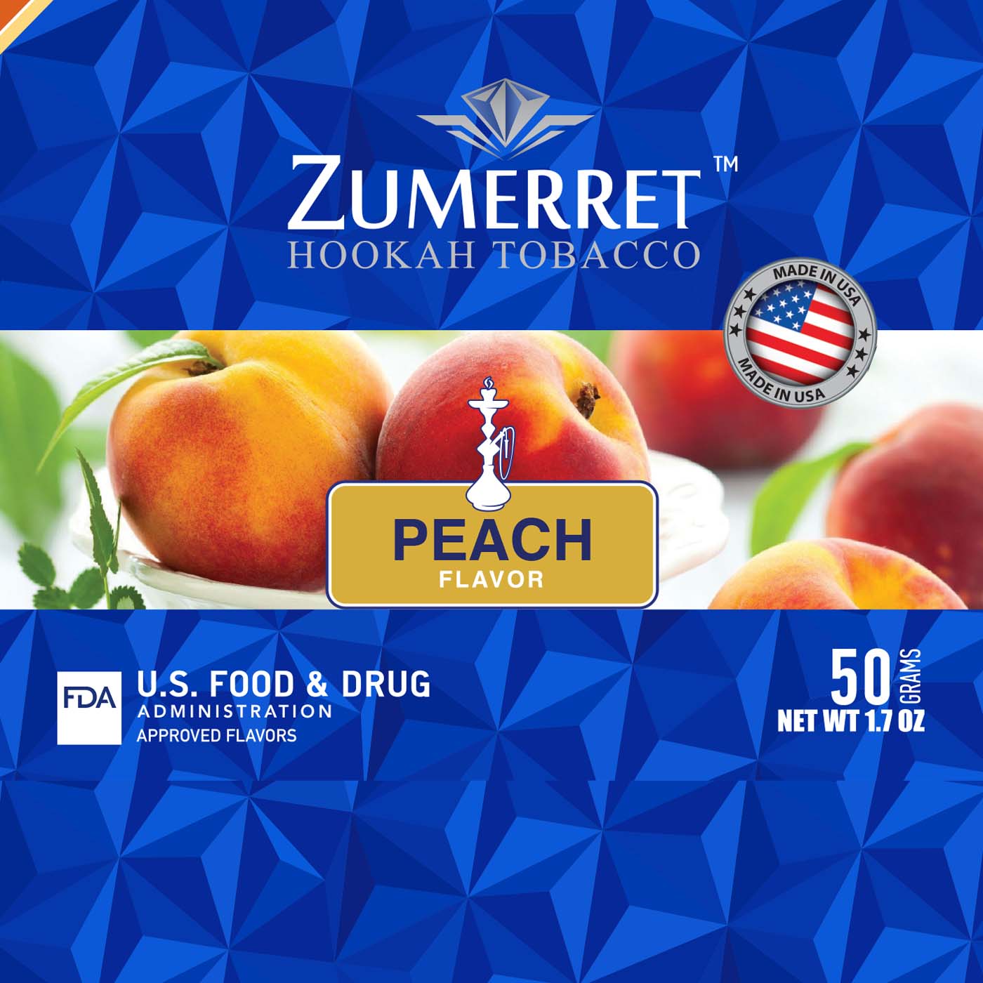 Zumerret Blue Edition 50 Grams - Hookah Junkie