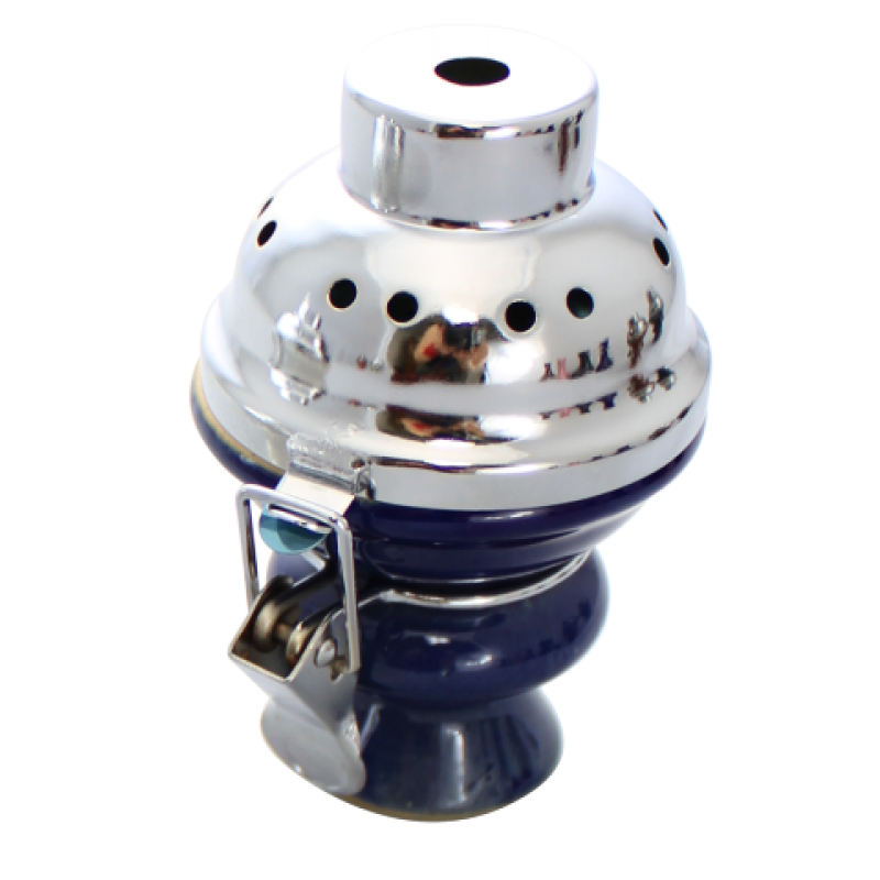 Head With Metal Cover - Hookah Junkie