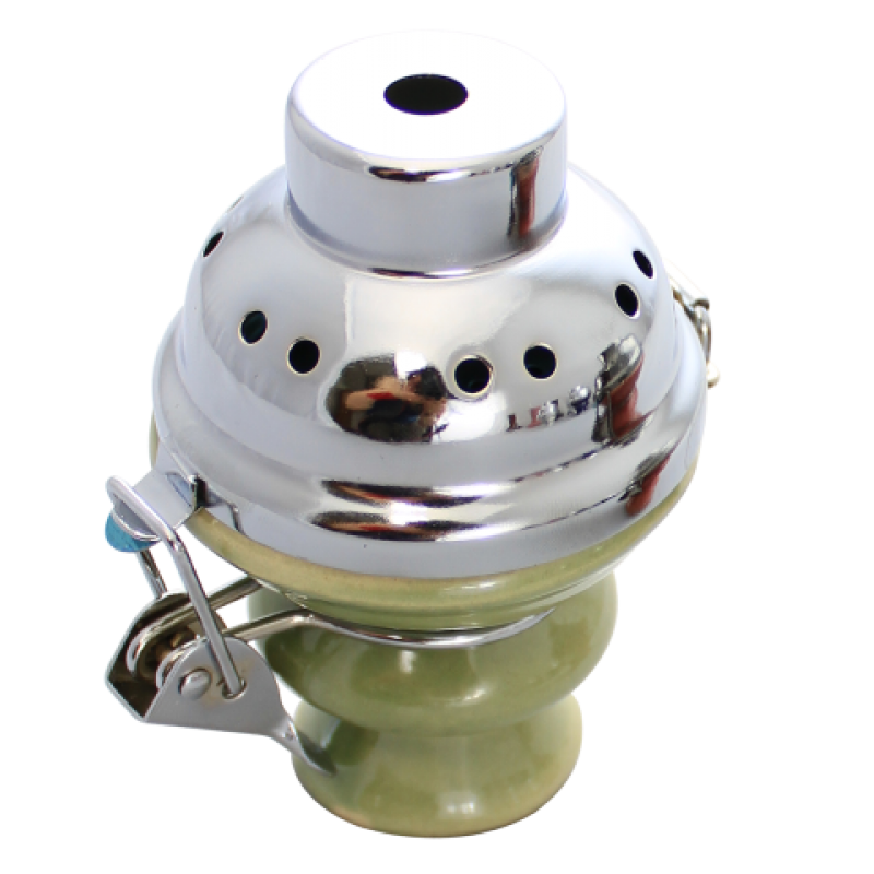 Head With Metal Cover - Hookah Junkie