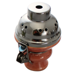 Head With Metal Cover - Hookah Junkie