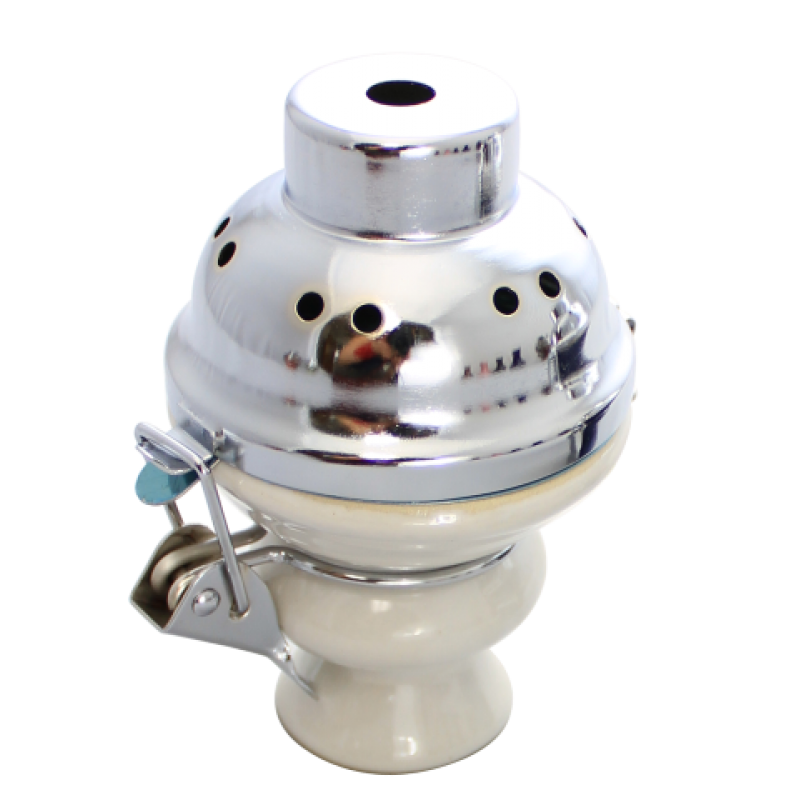 Head With Metal Cover - Hookah Junkie